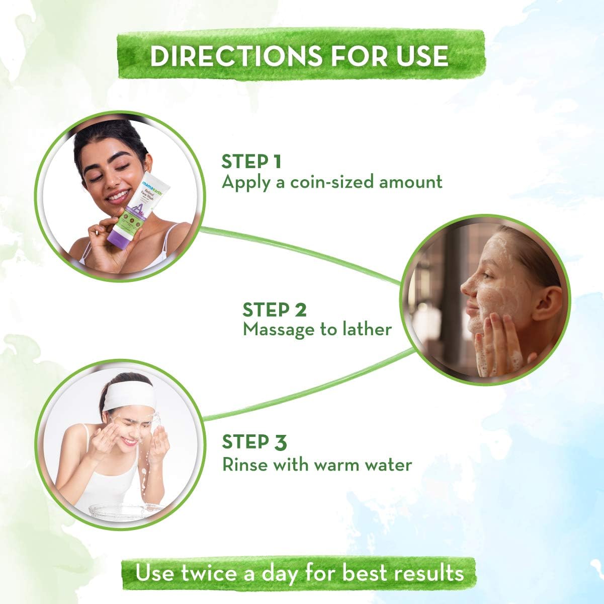 ماما إيرث غسول الوجه بالريتينول 100 مل