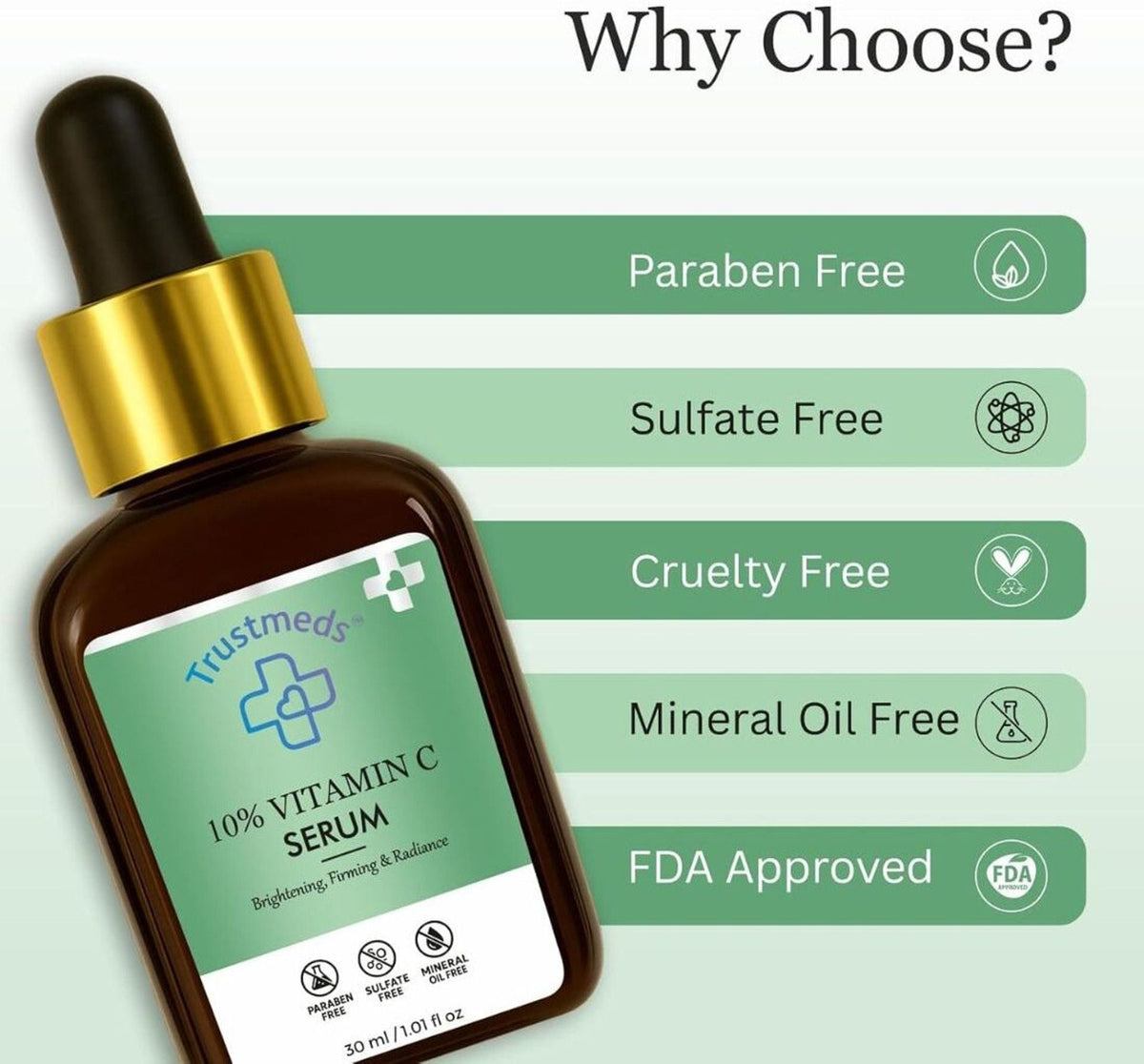 Trustmeds Vitamin C & Anti-Ageing Night Serum Combo
