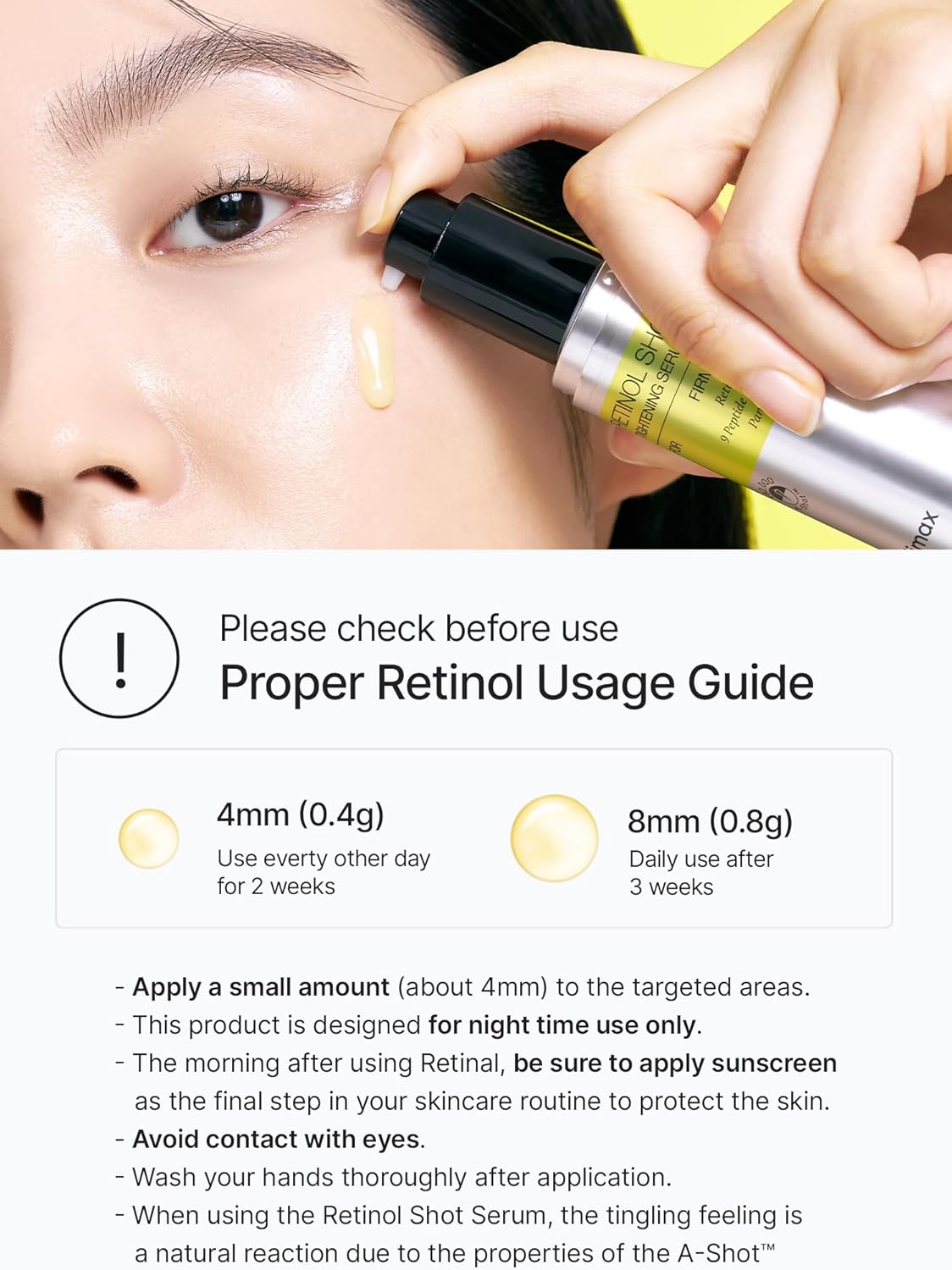 CELIMAX Retinol Shot Tightening Serum