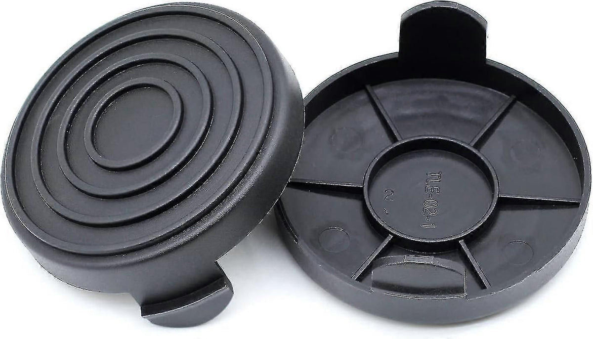 Spool Cover For Garden Trimmers (2 Pieces) - Compatible With Gardenline Glr Glt, Einhell Gc-et 4530 Set