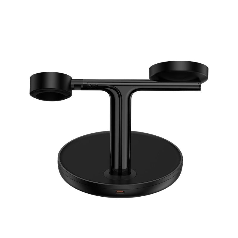 Baseus Swan 3-in-1 Wireless Magnetic Charging Bracket, 20W, Black