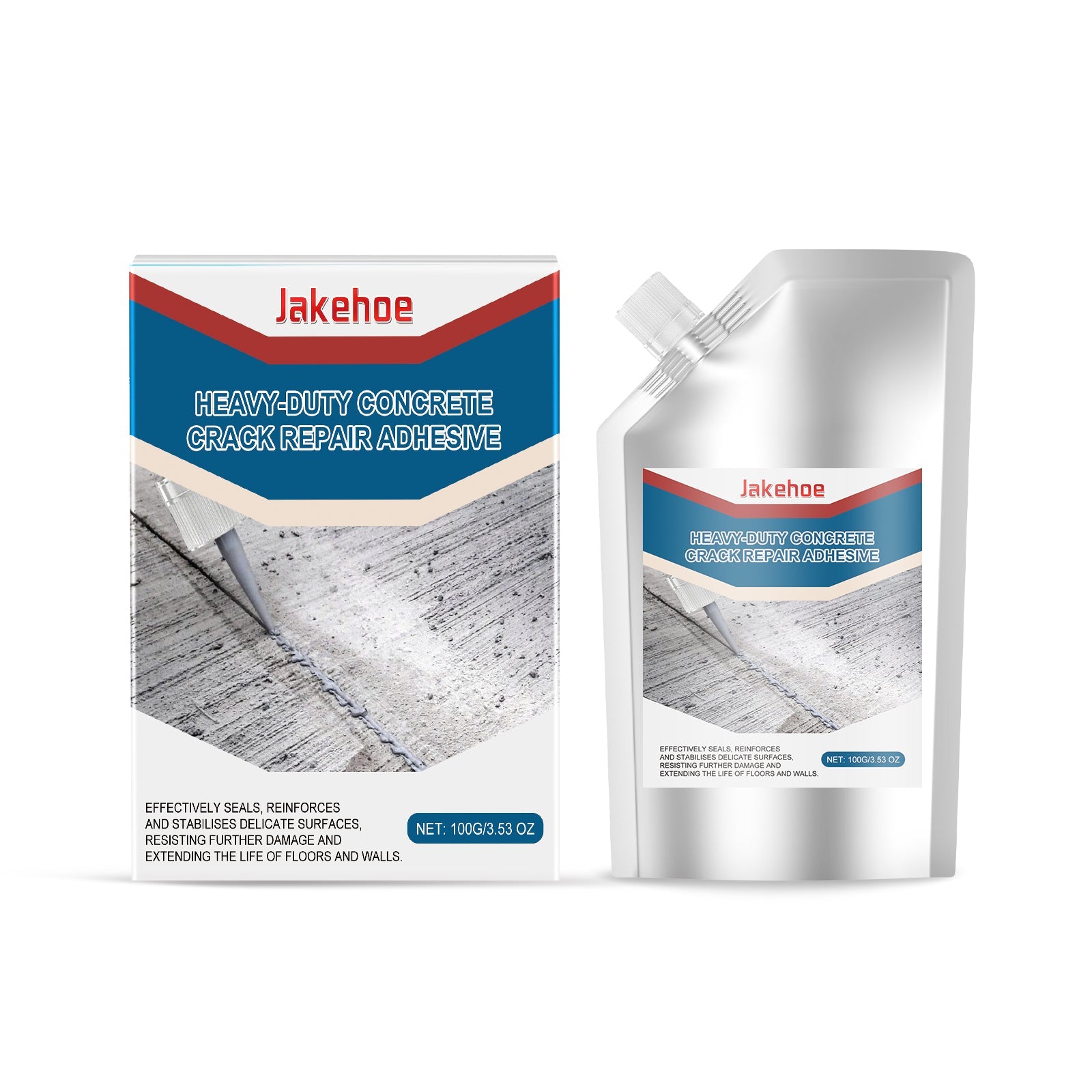 Crack Repair Adhesive, Waterproof, Heavy Duty, Indoor Outdoor, Fast Fix ,100g