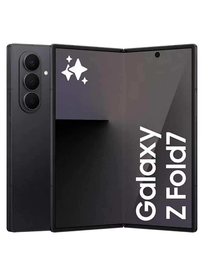 Galaxy Z Fold 7 Dual SIM Jet Black 12GB 256GB 5G - Middle East Version