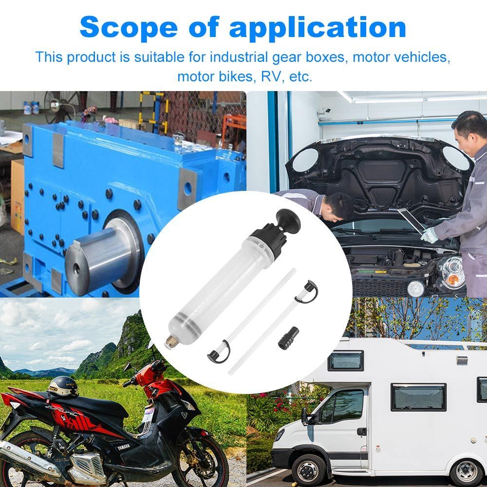 Fluid Extraction Filling Syringe Syringe Transfer Liquid Pump Automotive Oil Extractor