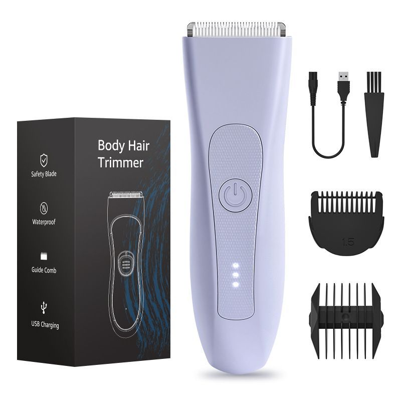 Waterproof Women's Body Hair Trimmer