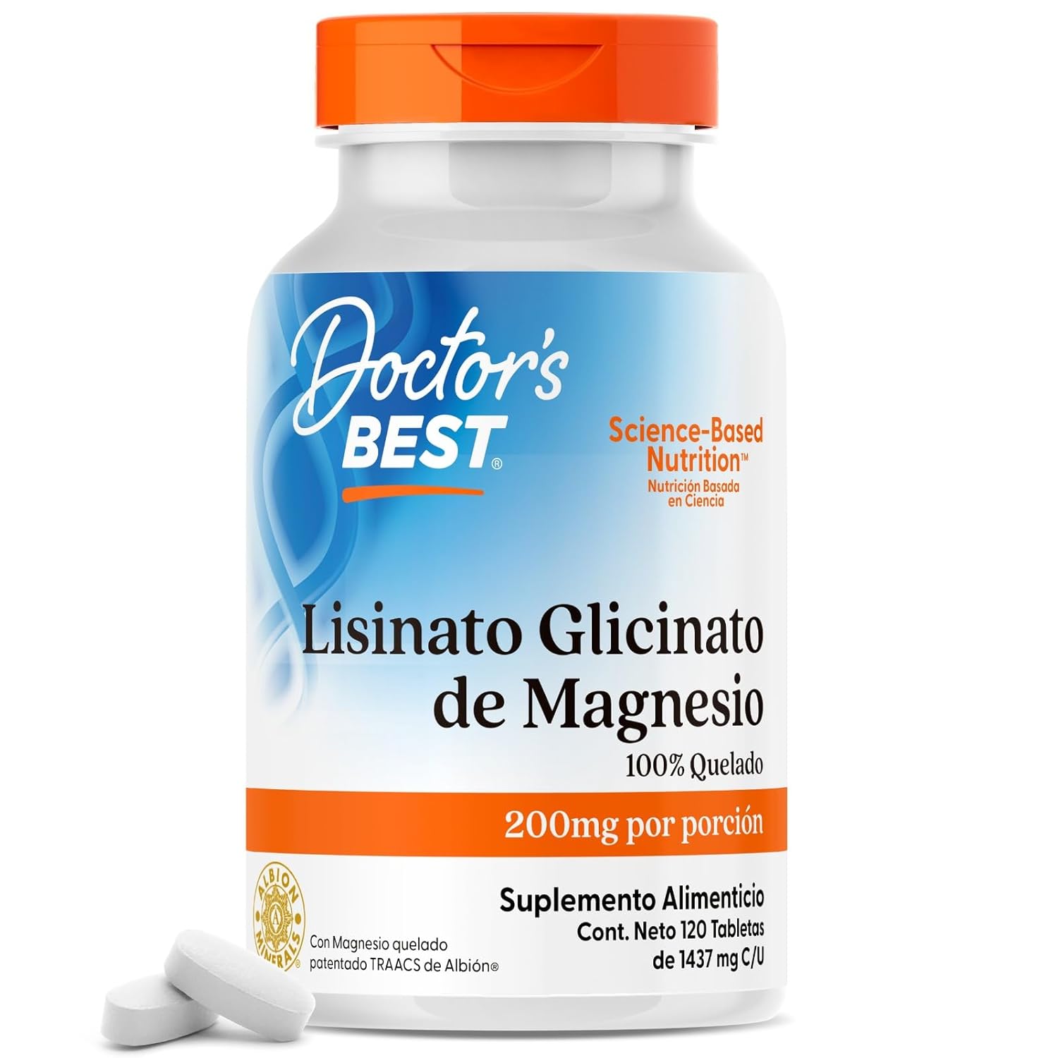 Dr Best High Absorption Magnesium Lysinate 120 tabs