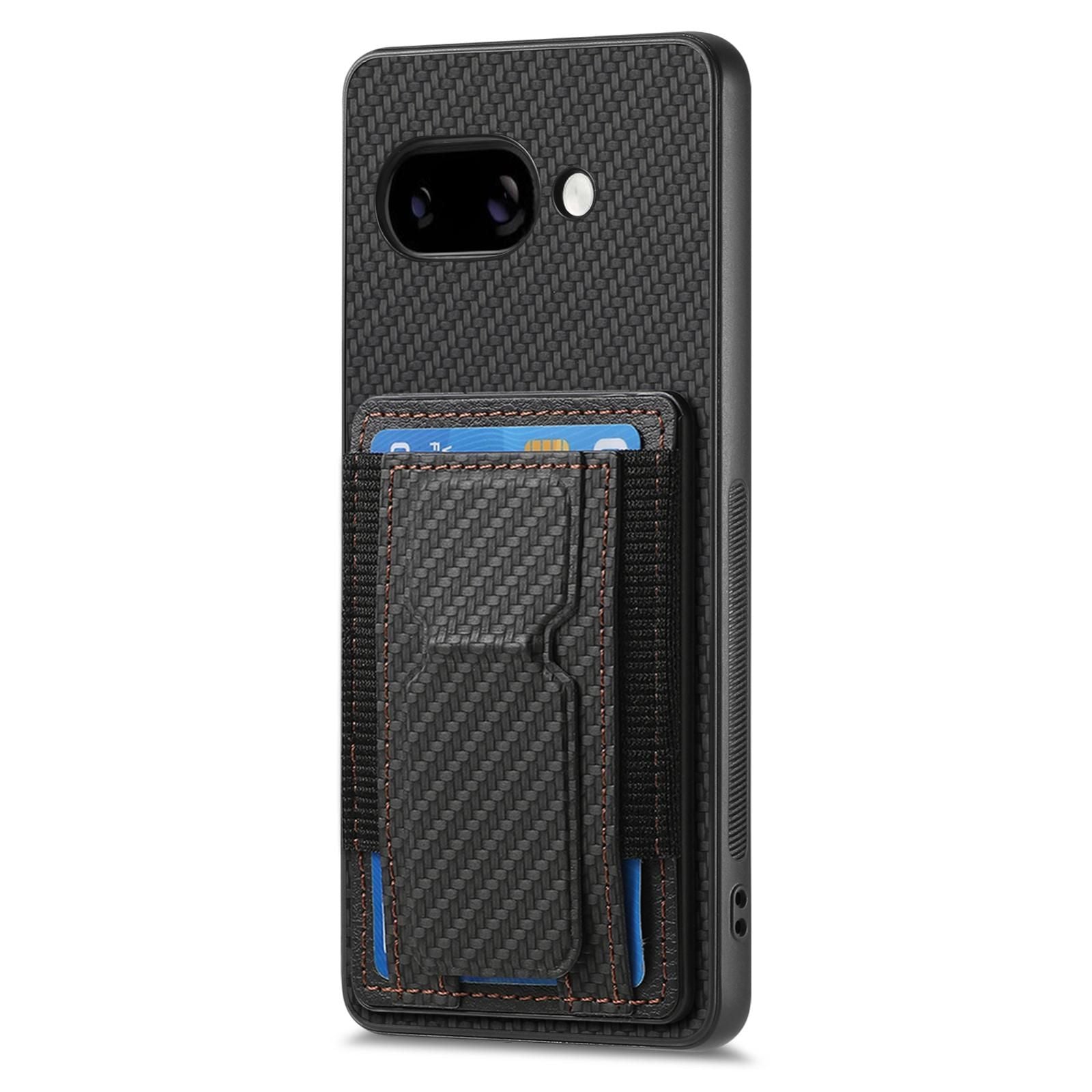 Carbon Fiber Stand Case For Google Pixel 9a