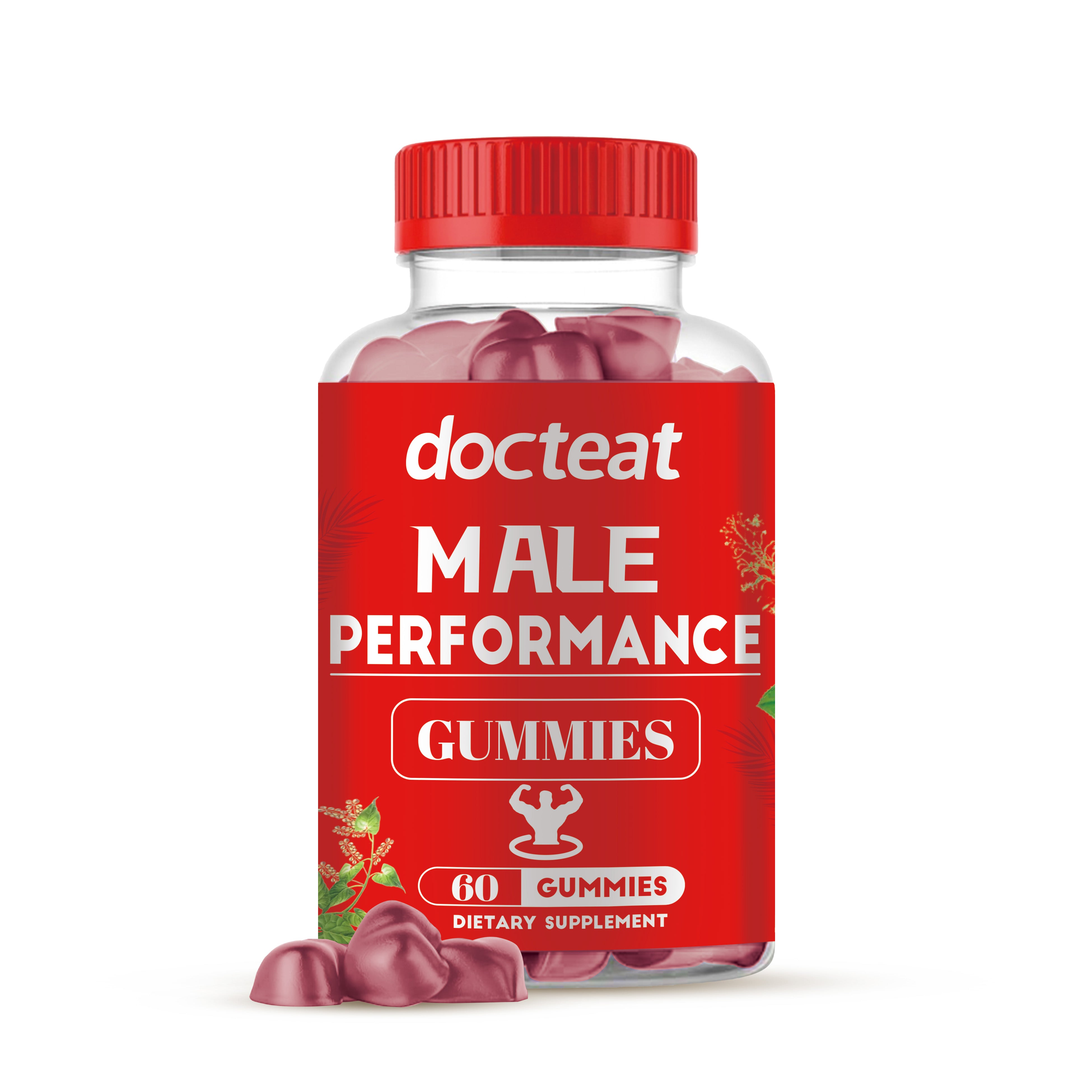 Boost Men's Body Care, Energy, and Vitality with Daily Gummy Supplements ,60gummies
