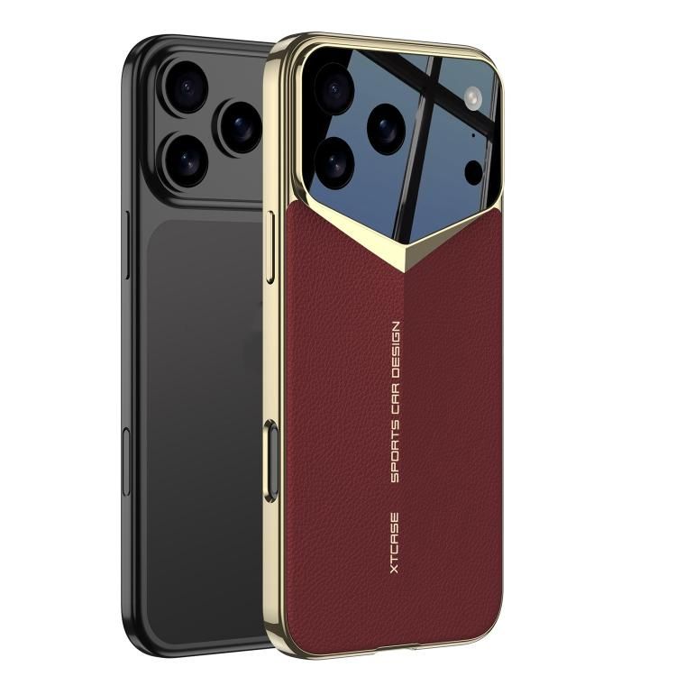 For iPhone 18 Pro Max / iPhone 17 Pro Max GKK Blade Phantom Plain Leather Phone Case