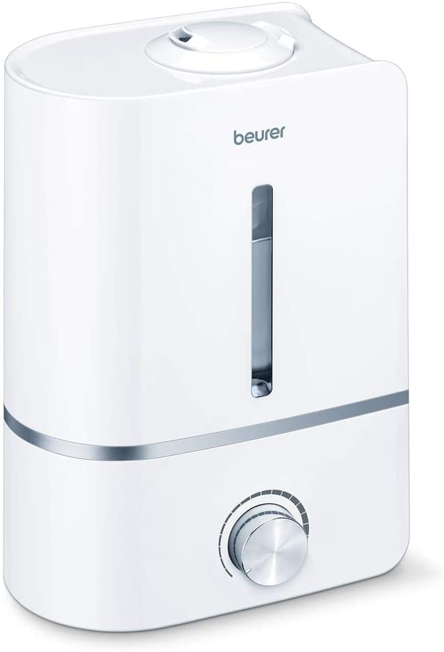 BEURER LB45 Air Humidifier with ultrasonic atomisation | with Aroma Function |Suitable for Rooms up to 30m² | Quiet Operation