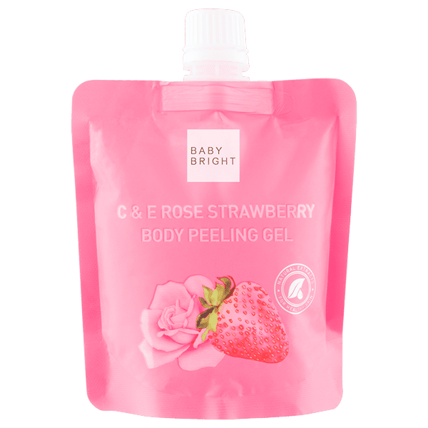 C & E ROSE STRAWBERRY جل مقشر للجسم 200 مل BABY BRIGHT (B)