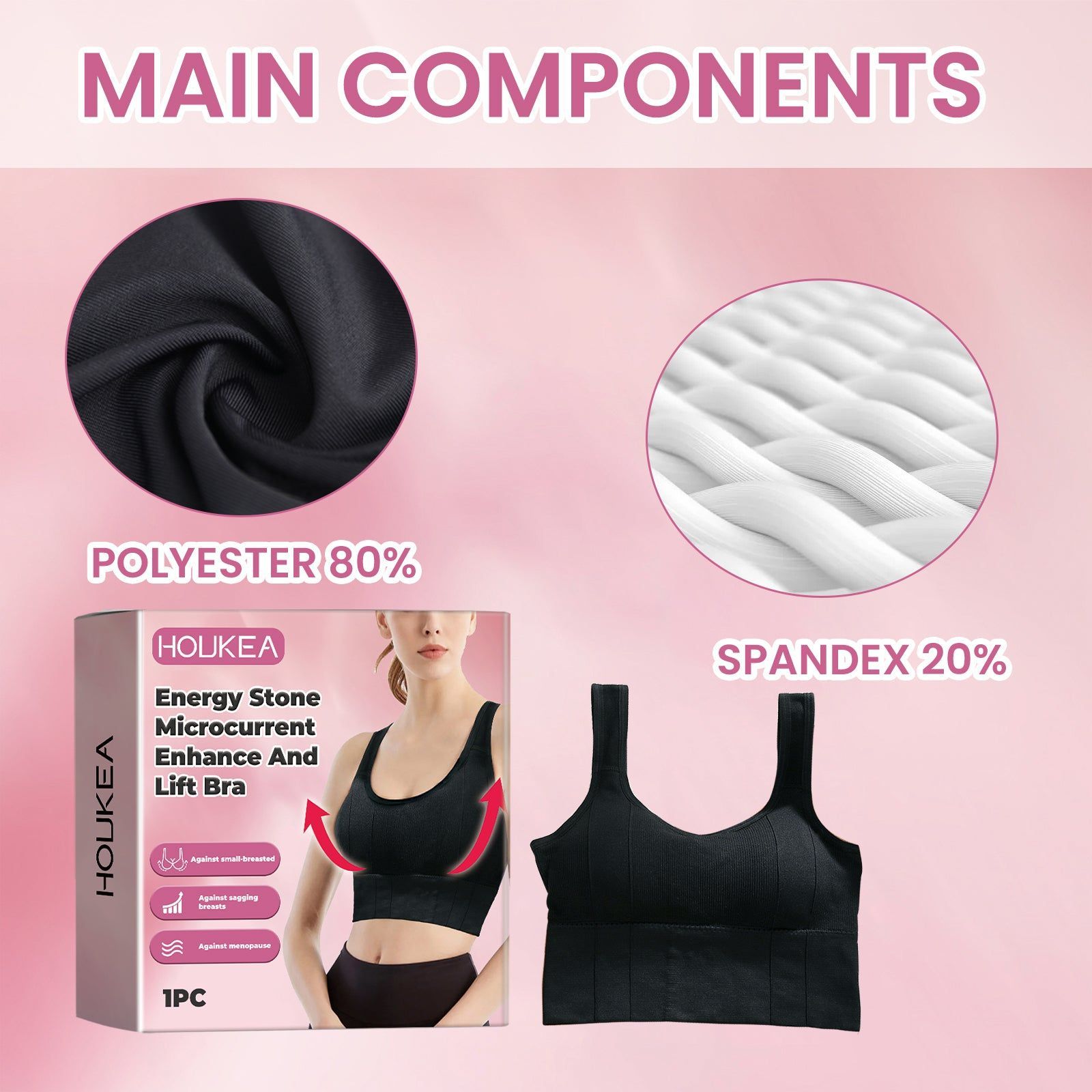 Chest Care Lift Bra, Tights, Volumizes, Tightens, Slimming, Comfortable ,1pcs