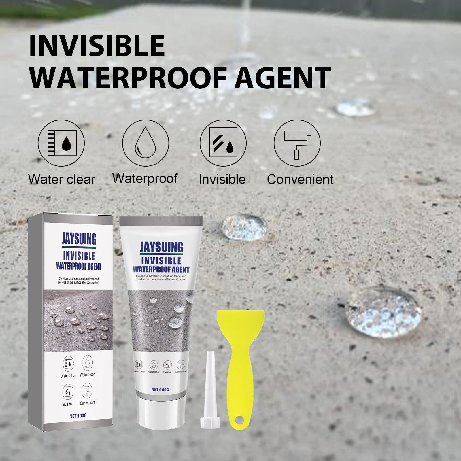 Premium Waterproof Glue for Leak Repair, Tile, Wall, Roof, Pipe, Easy to Use ,1set