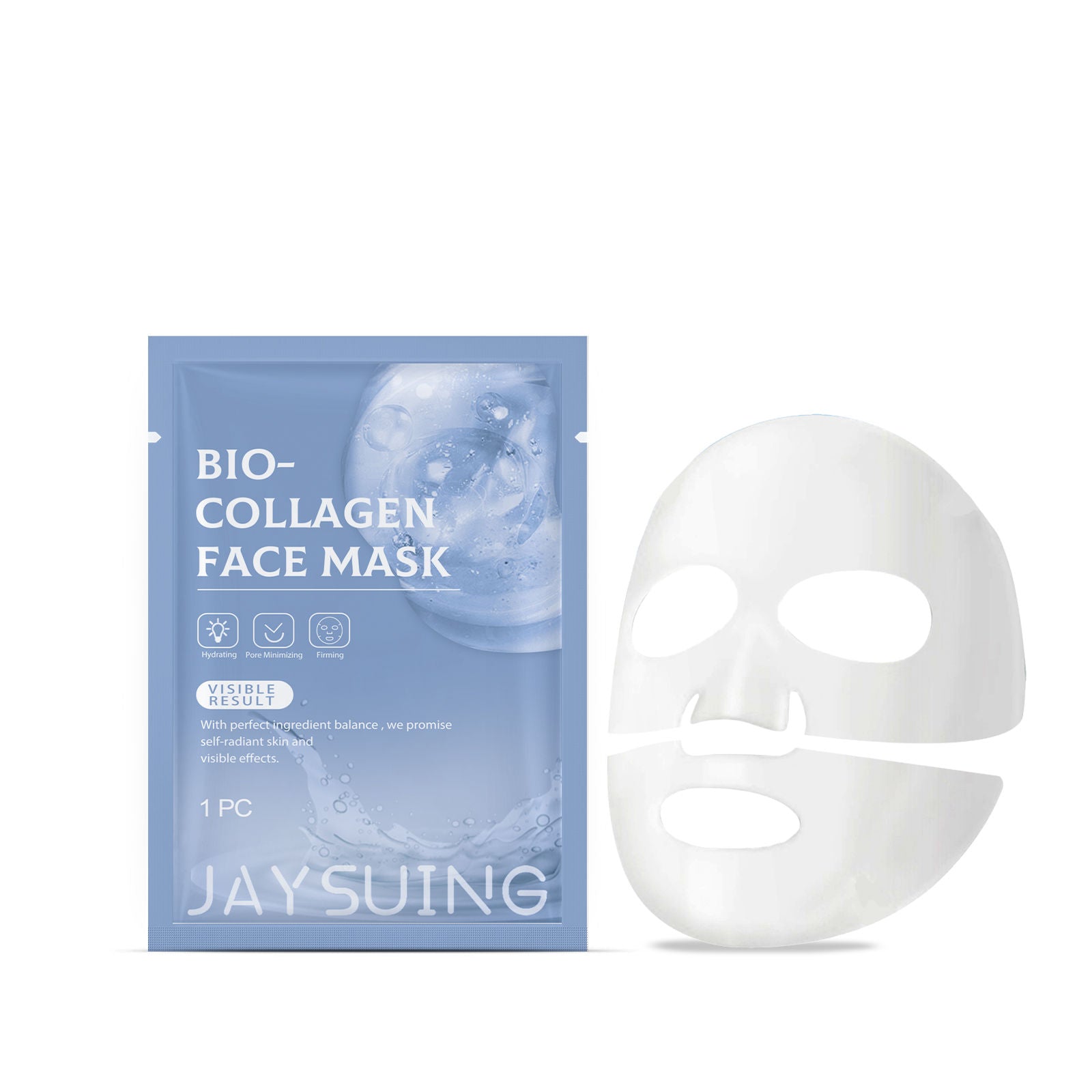 Collagen Hydrating Mask, Water Replenishment, Brightening, Anti-Aging, Glow ,1pcs