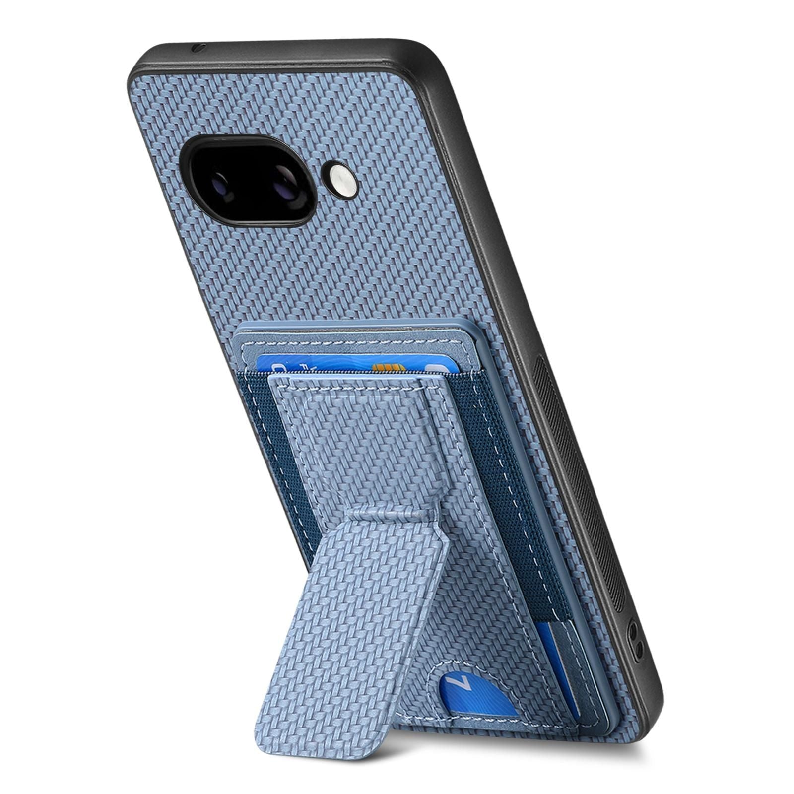 Carbon Fiber Stand Case For Google Pixel 9a