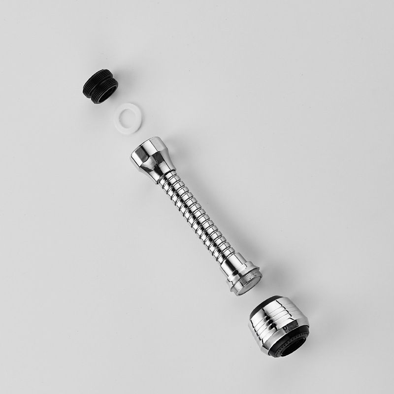 360 Degree Rotate Kitchen Accessories Long Water Bubbler Filter Water Saving Aerator Nozzle Tap Long Water Bubbler Filter