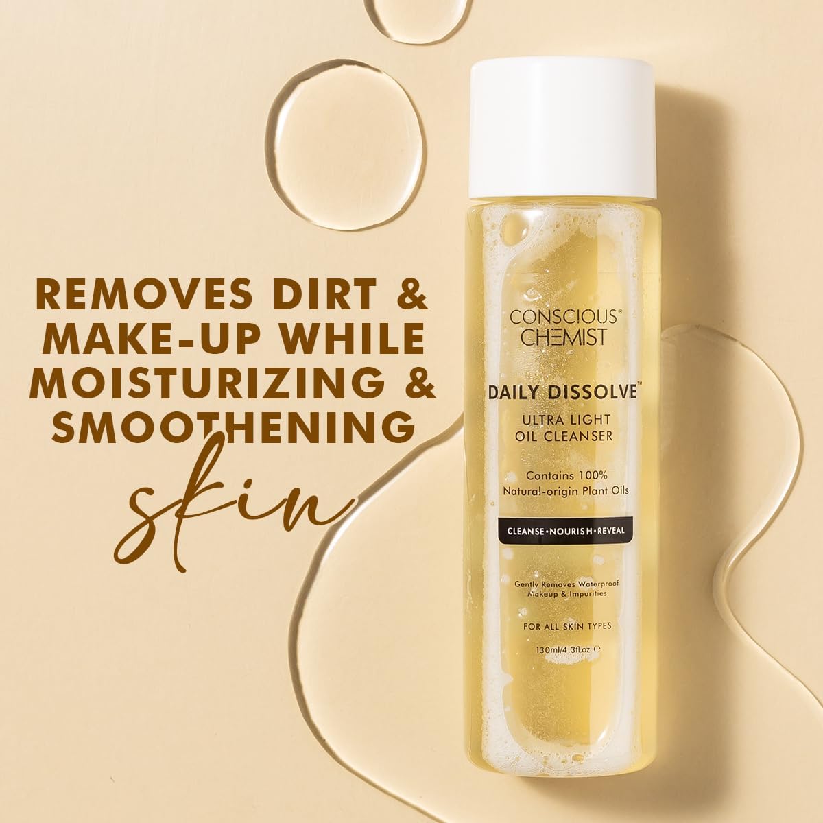 زيت مزيل المكياج من Conscious Chemist | 130 مل