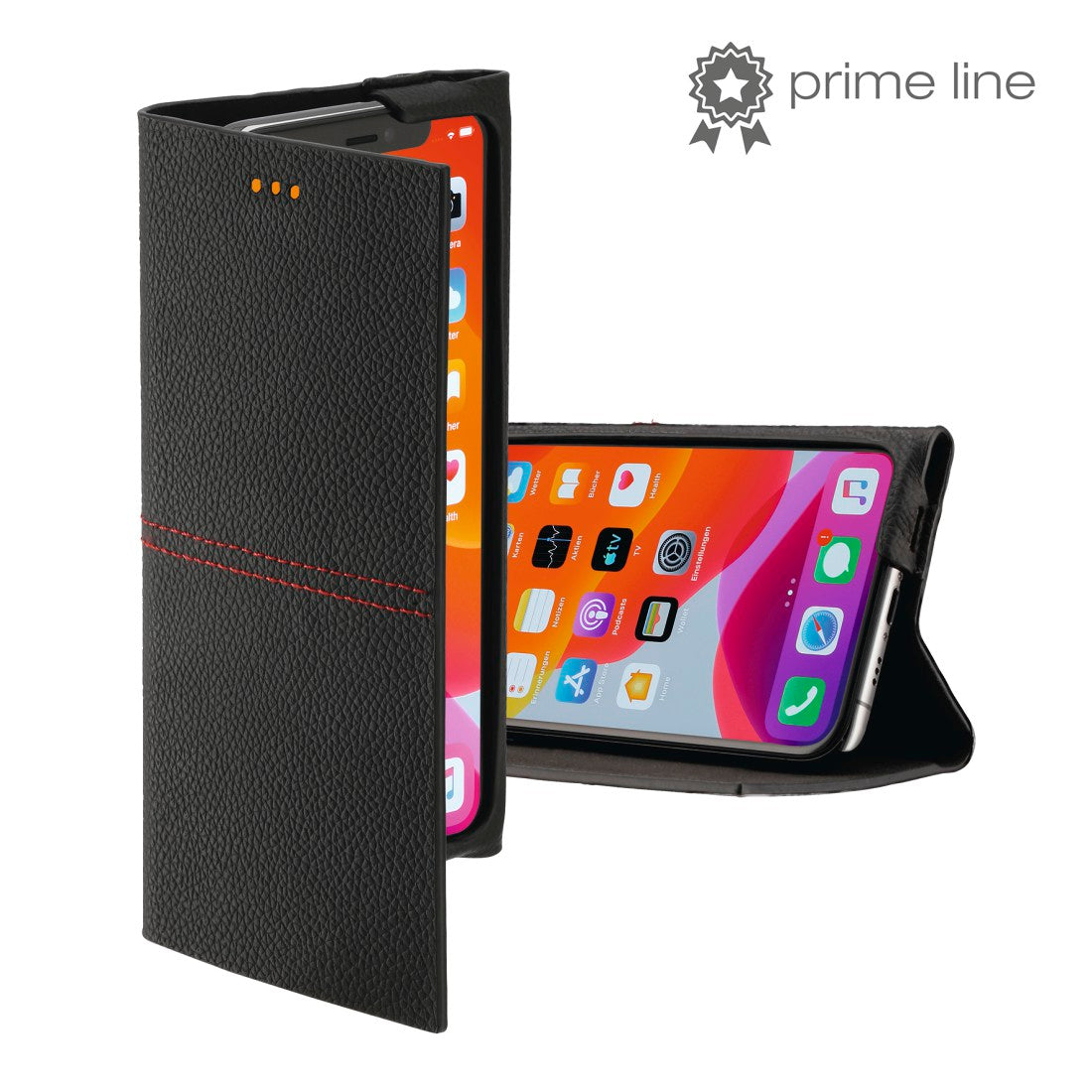 HAMA 187412 "Red Sensation No. 6" for Apple iPhone 11 Pro Max, black/red