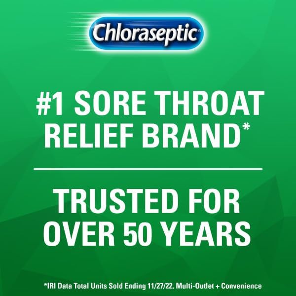 Chloraseptic Sore Throat Spray, Menthol 6 fl oz(pack of 2)