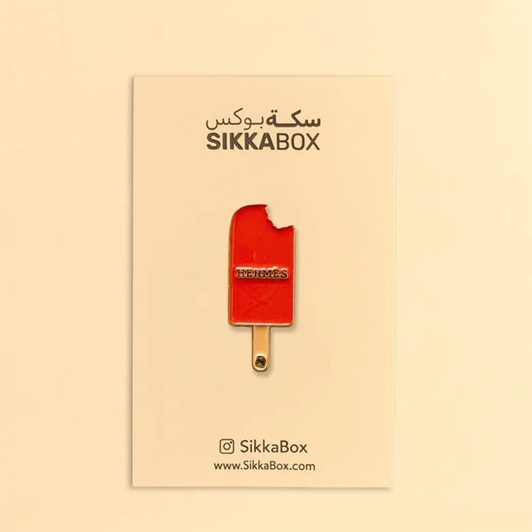 Hermes Icecream ايسكريم أرميه  Metal Sticker