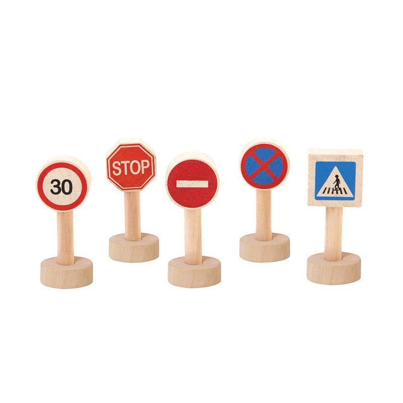 Set Of Traffic Signs & Lights