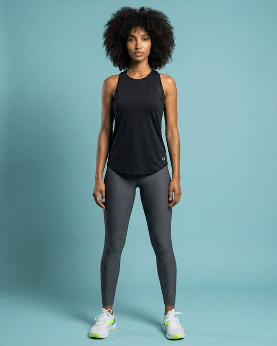 Under Armour Black Open-Back Training Tank
