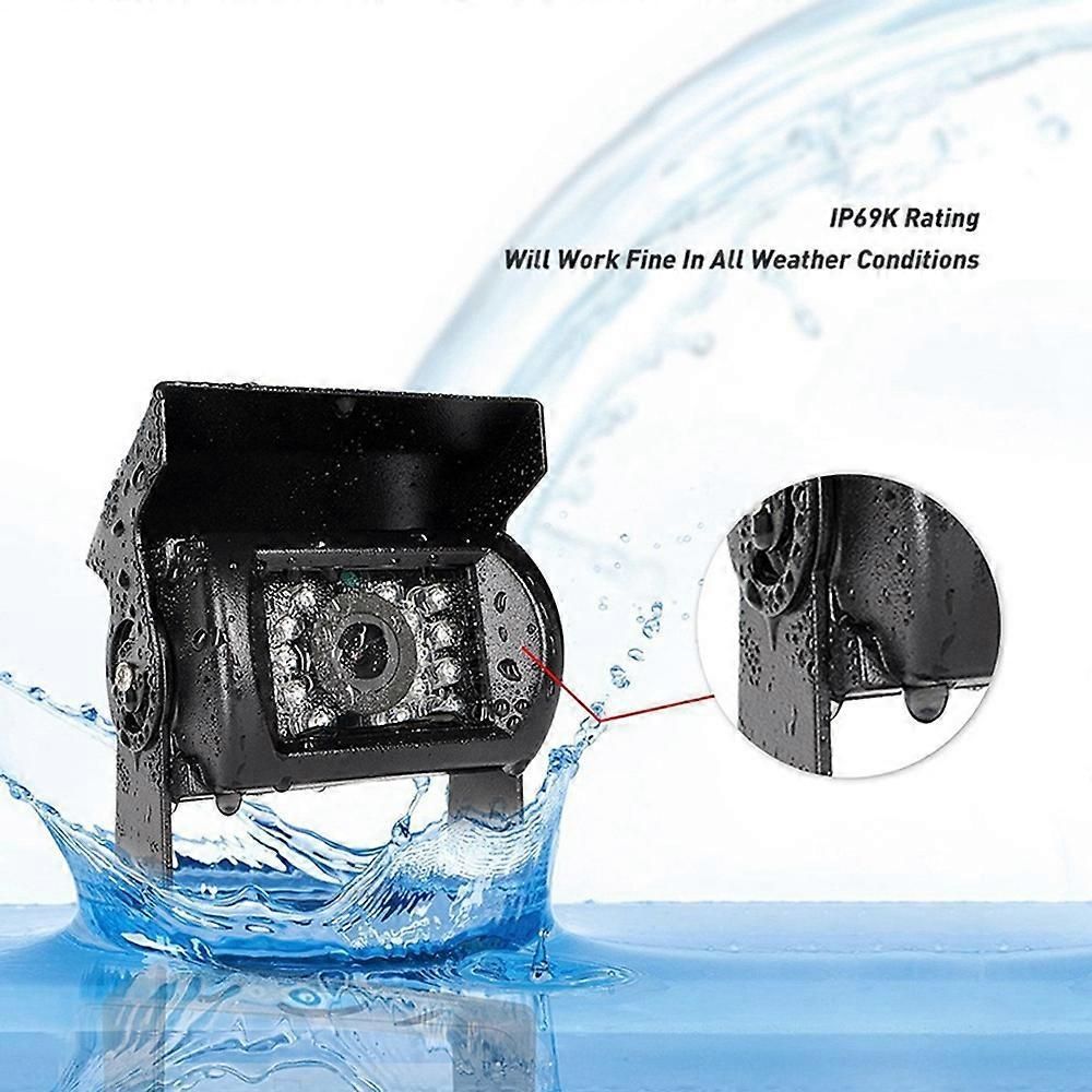 Aviation Head Car Rear View Monitor Camera 12/24V for Truck Caravan