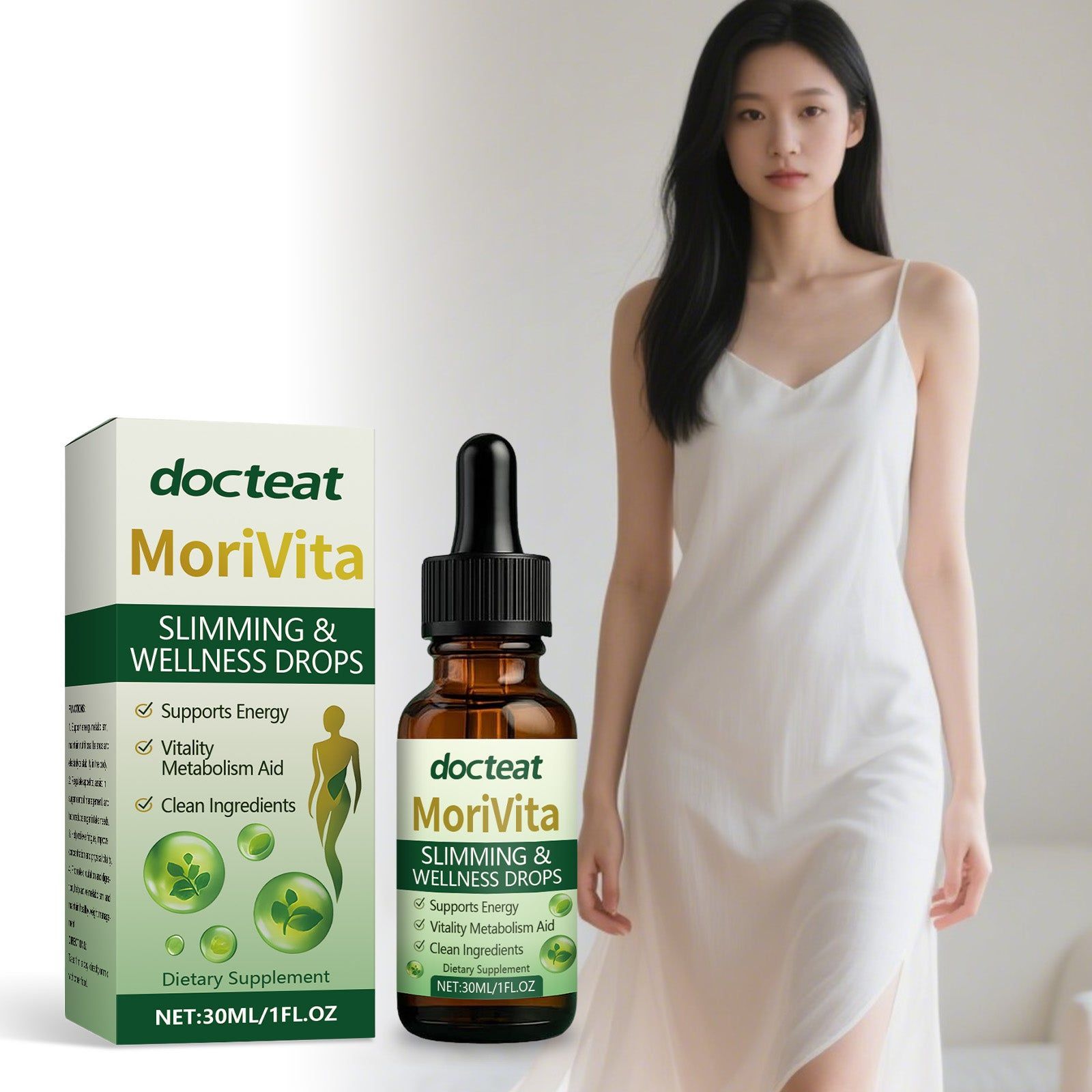 Boost Body Shine with Moringa Drops, Appetite Control, Blood Sugar Support ,30ml