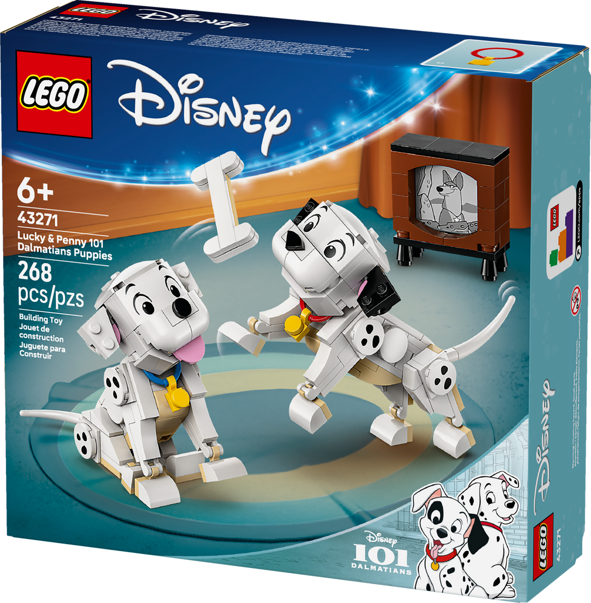 43271 Lucky & Penny 101 Dalmatians.. V29