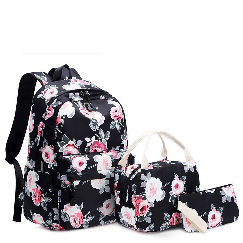 Teen Backpacks for Girls School Bags Student Bookbags with Lunch Box Pencil Case