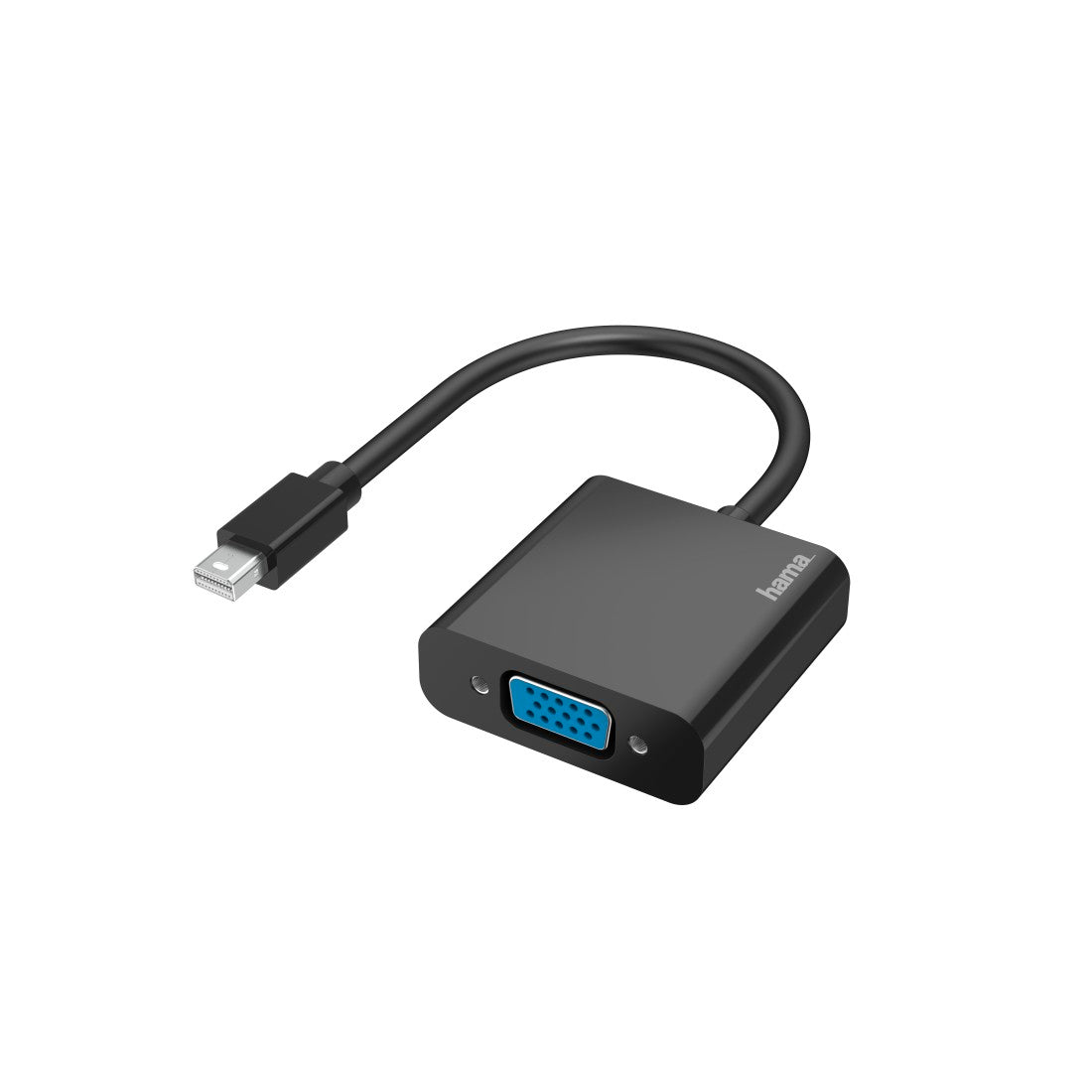 HAMA 200333 Video Adapter,Mini DisplayPort Plug -VGA Socket,Full-HD 1080p