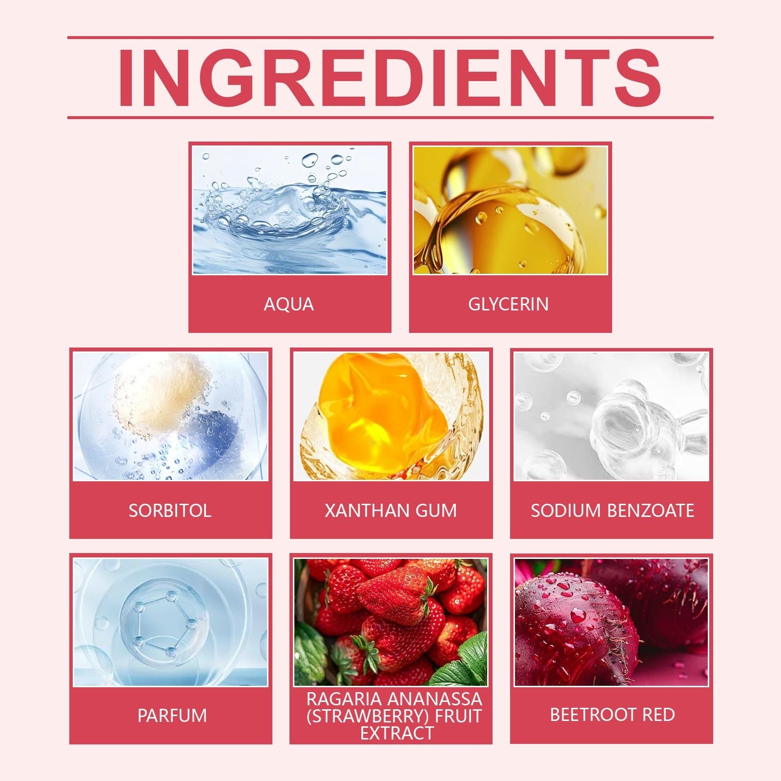 Body Care Gel, Moisturizing Oral Discomfort Relief, Gag Reflex Reduction, Strawberry Aroma, Gentle, Daily Use ,90g