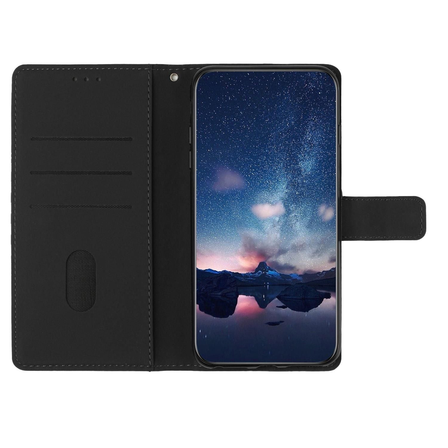 Diamond Embossed Leather Case For Google Pixel 9a