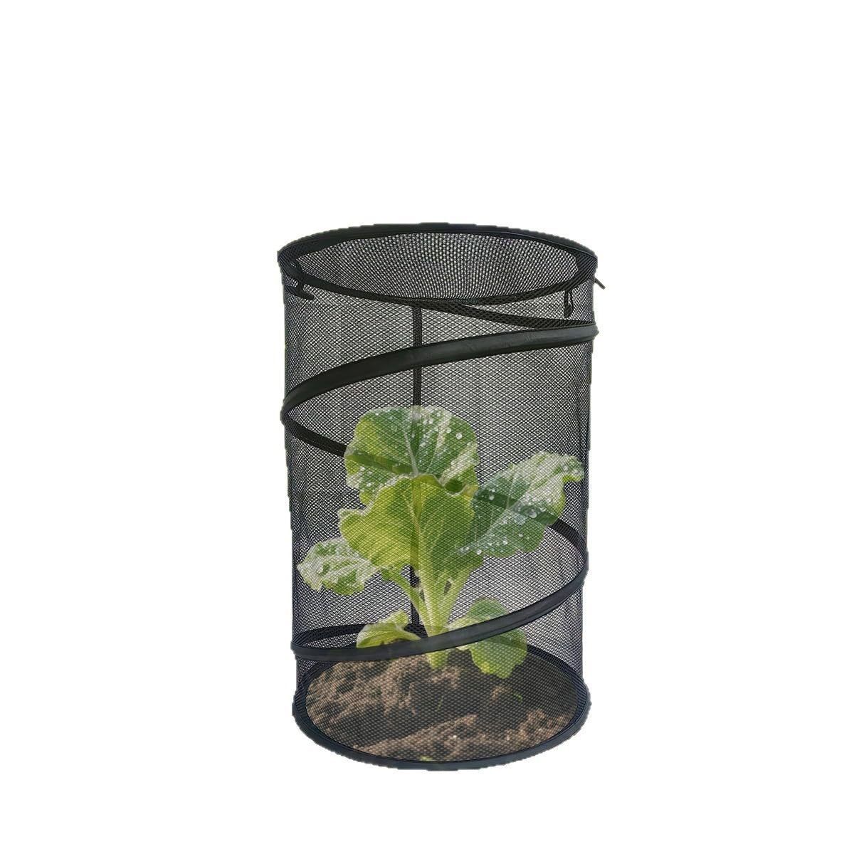 Pop Up Tomato Accelerator Plant Protector Cage Mesh Plant Guard Cover Net Greenhouse