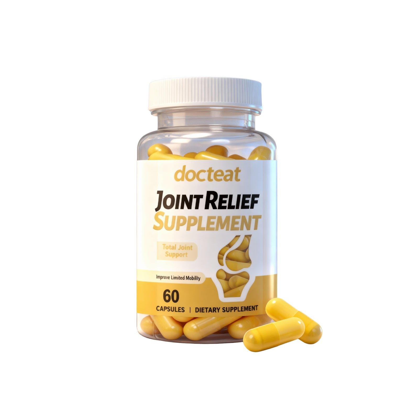 Premium Joint Care Capsules, Support Flexibility, Strength, and Mobility ,60 capsules