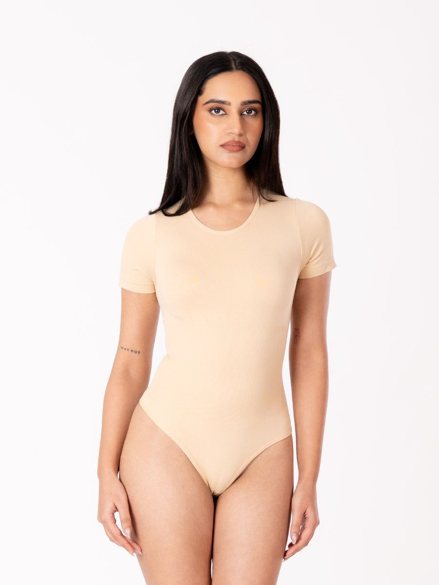 Half Sleeves Bodysuit