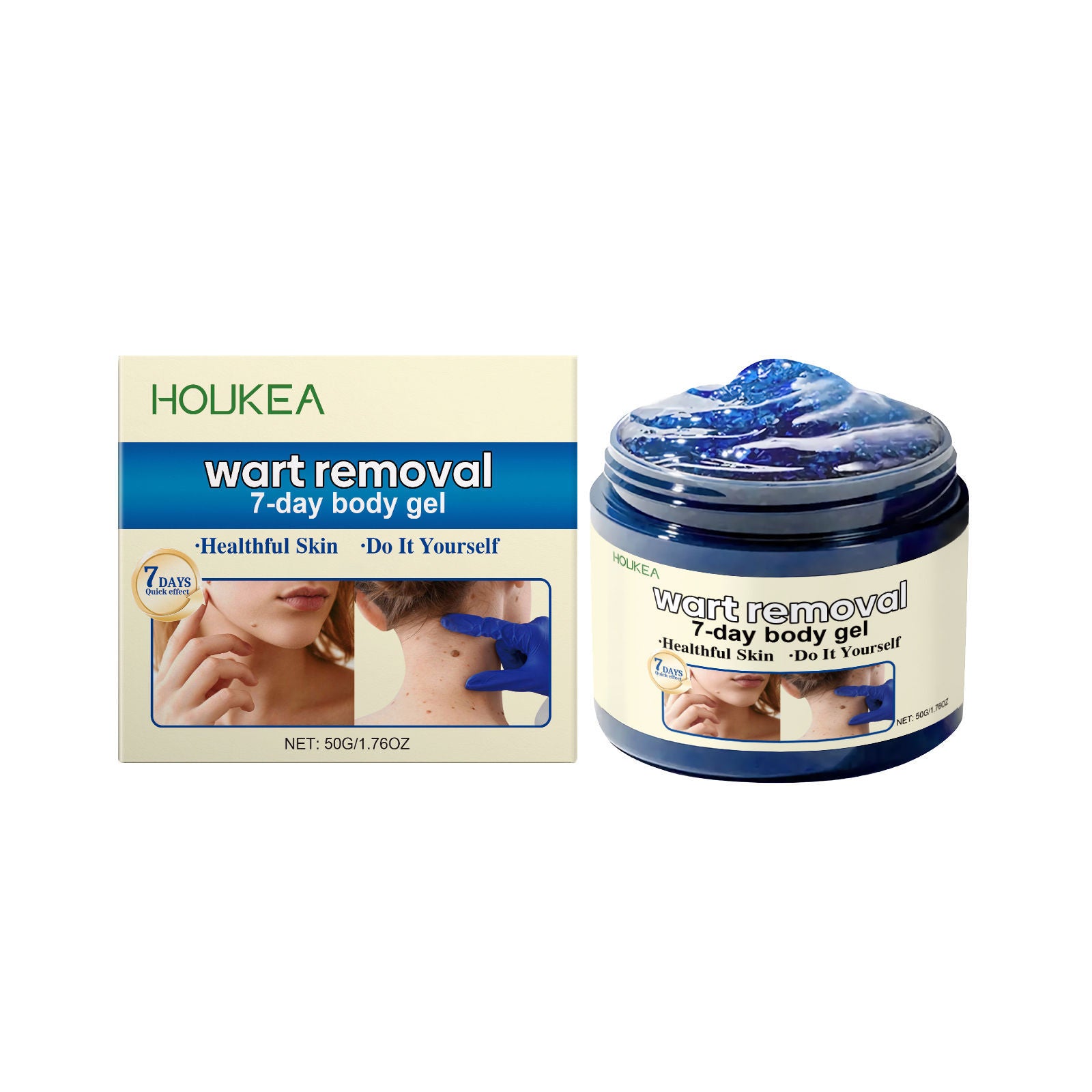 Body Care Gel, Daily Nourishing, Cool & Smooth Skin, Hydrating Body Care ,50g