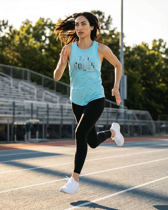 Under Armour-Shirt Blue RD GOALS