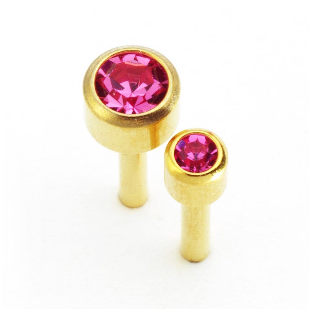 Caflon Singles Birthstone, Rose Gold Plated Earring