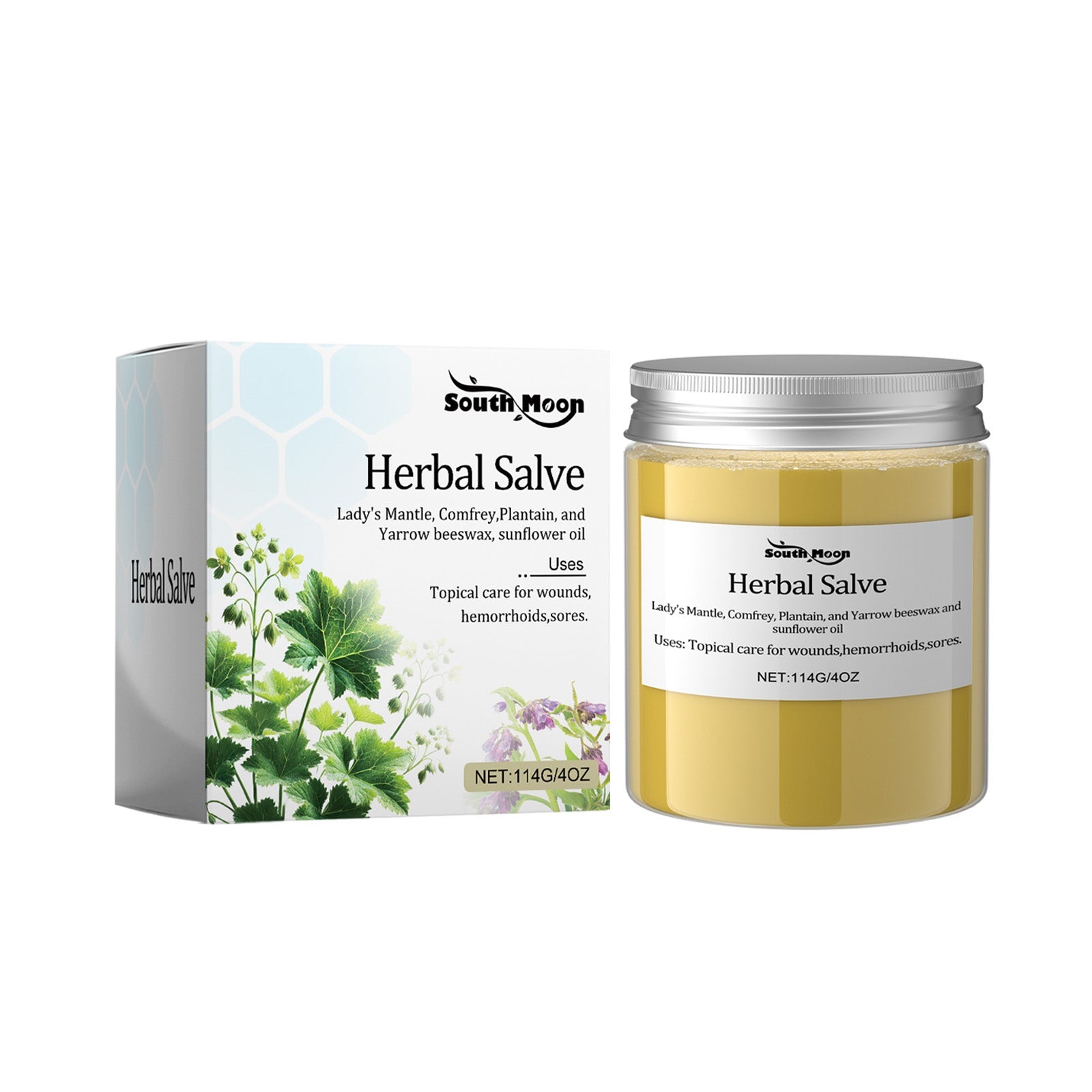 Herbal Body Care Cream, Moisturizes, Relieves Pain, Soothes Joints ,114g