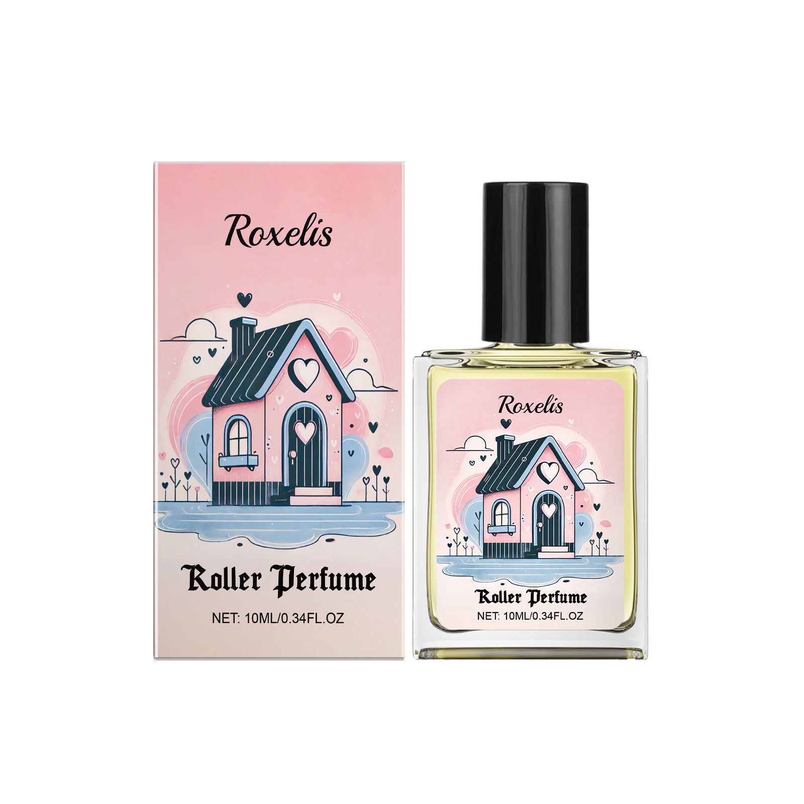 Charm Roll Perfume, Long-lasting Vanilla Jasmine Scent, Elegant & Confident ,10ml/box