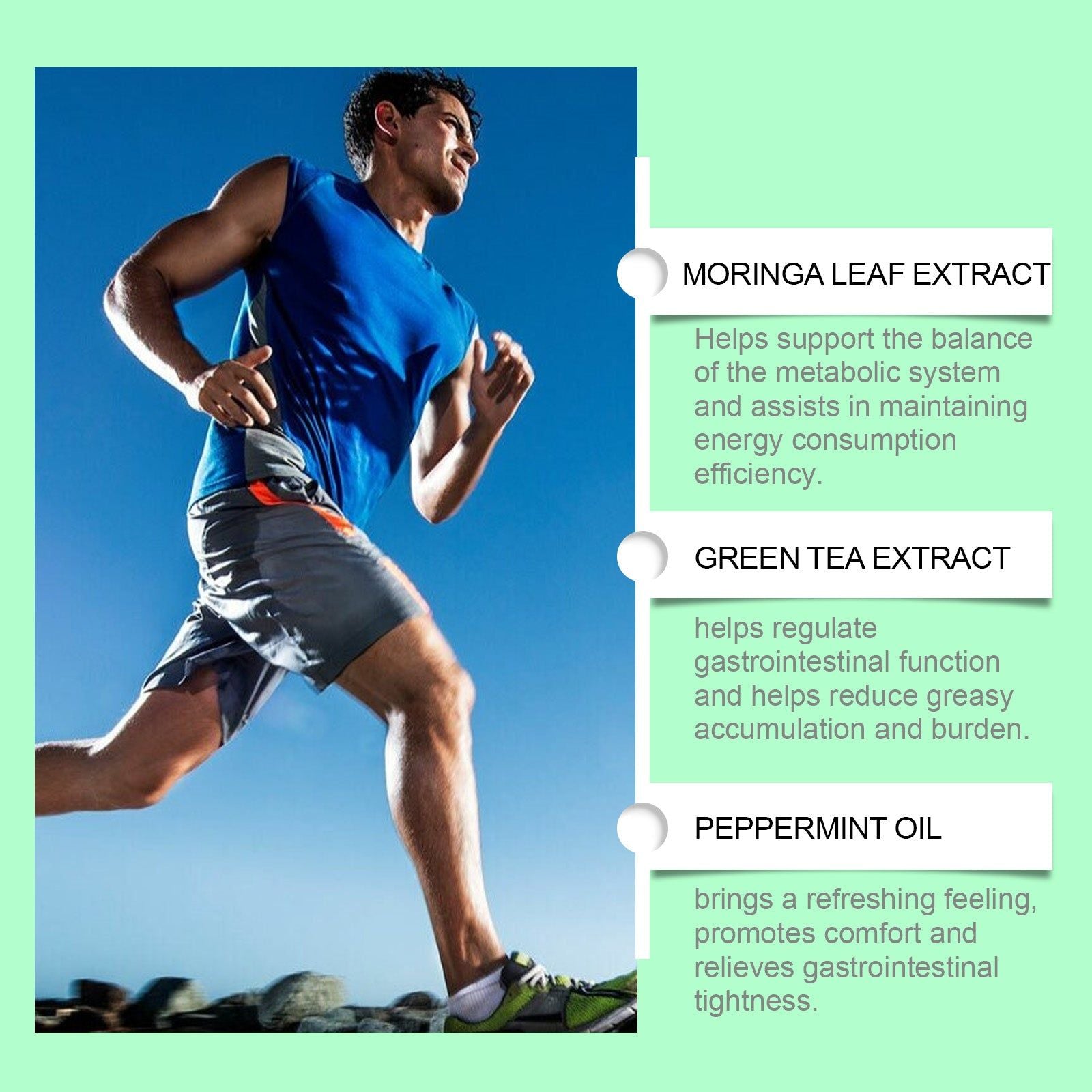 Boost Energy and Digestive Health with Peppermint Essential Oil Drops, Natural Body Care ,30ml