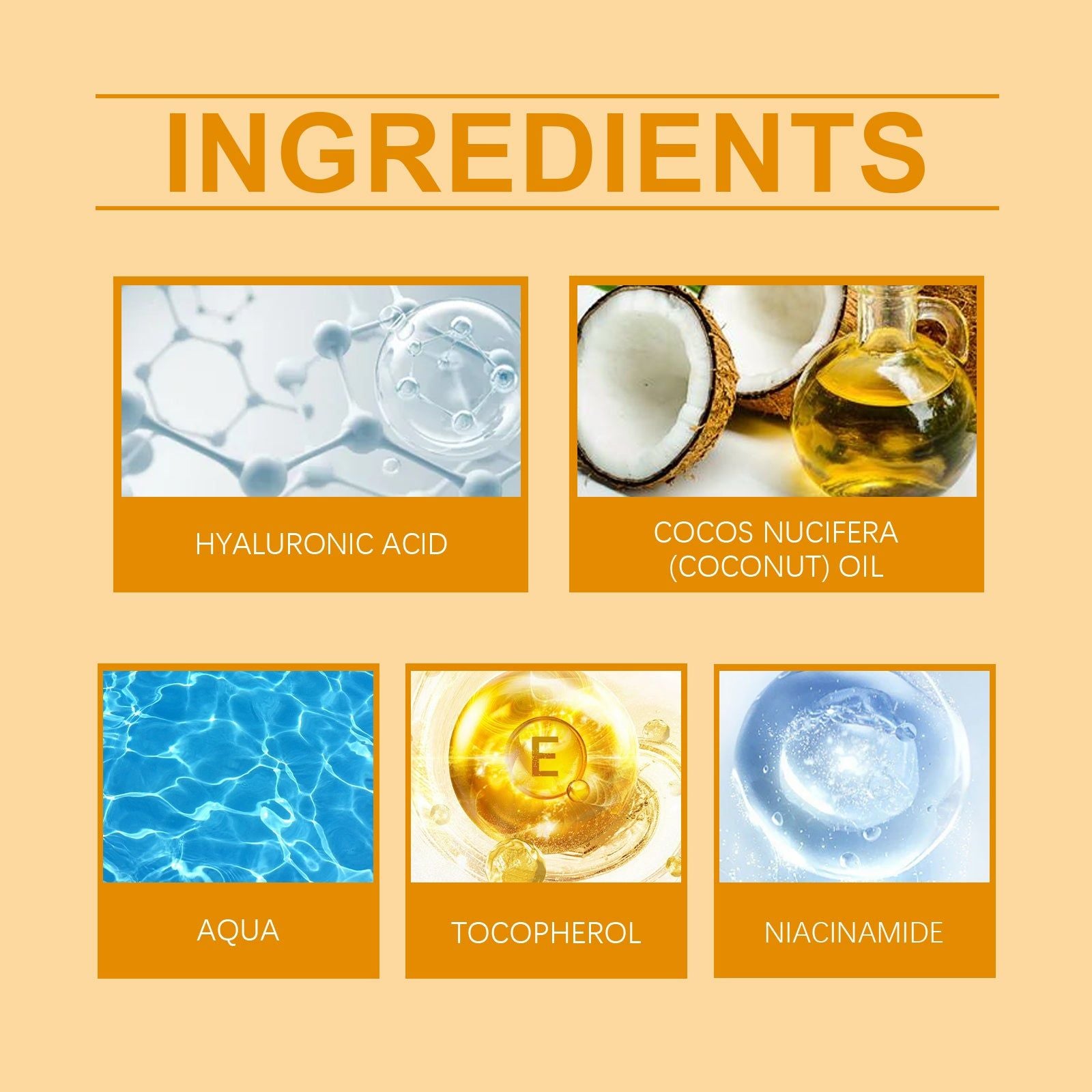 Coconut Brightening Body Oil, Nourishing, Moisturizing, Skin Glow, Body Care ,100ml