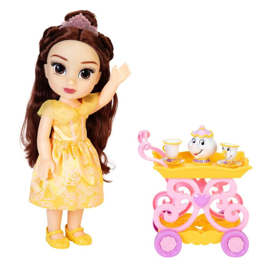 Disney Princess Belle Doll & Tea Trolley Playset