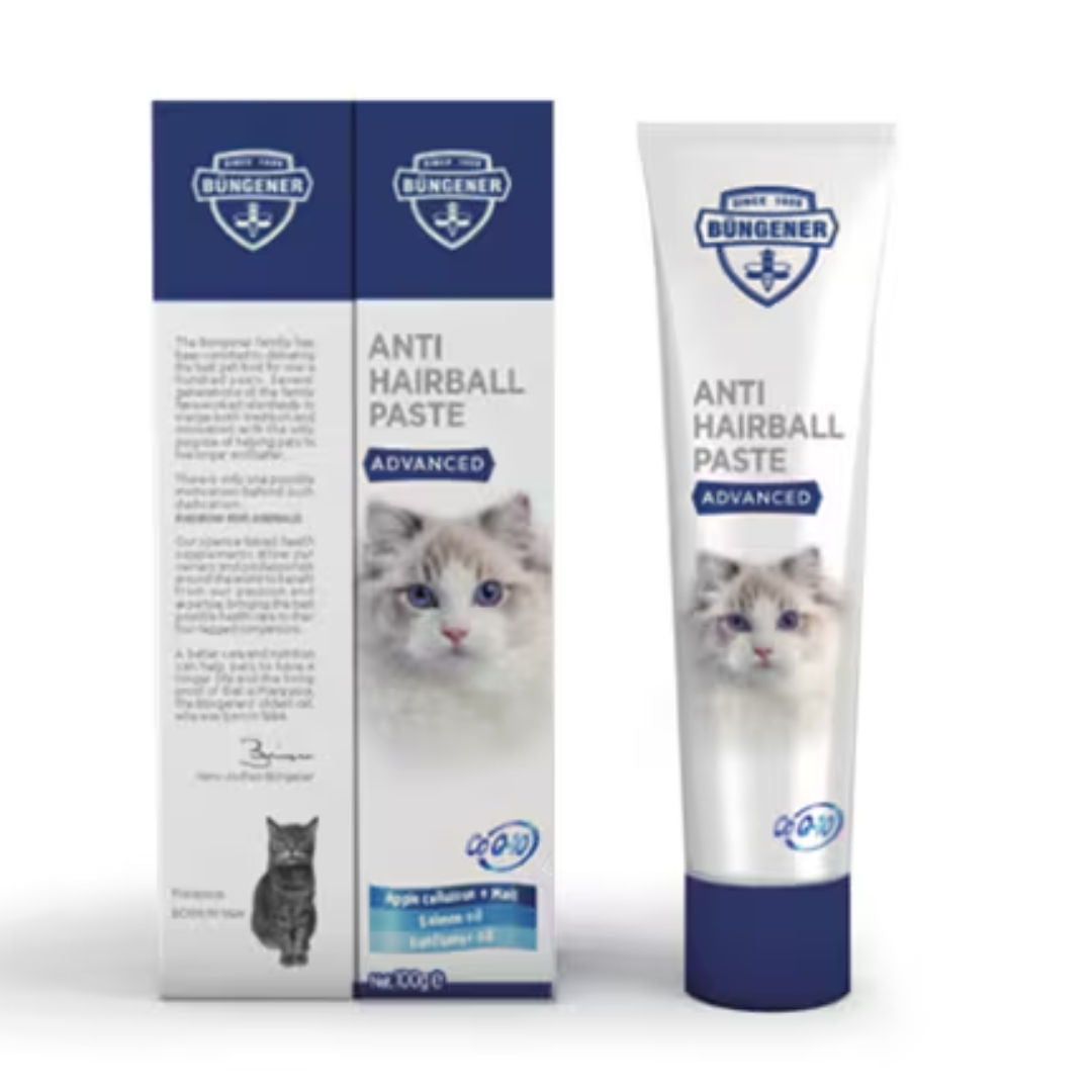Bungener Advanced Anti Hairball Paste For Cats, Weight 100gm
