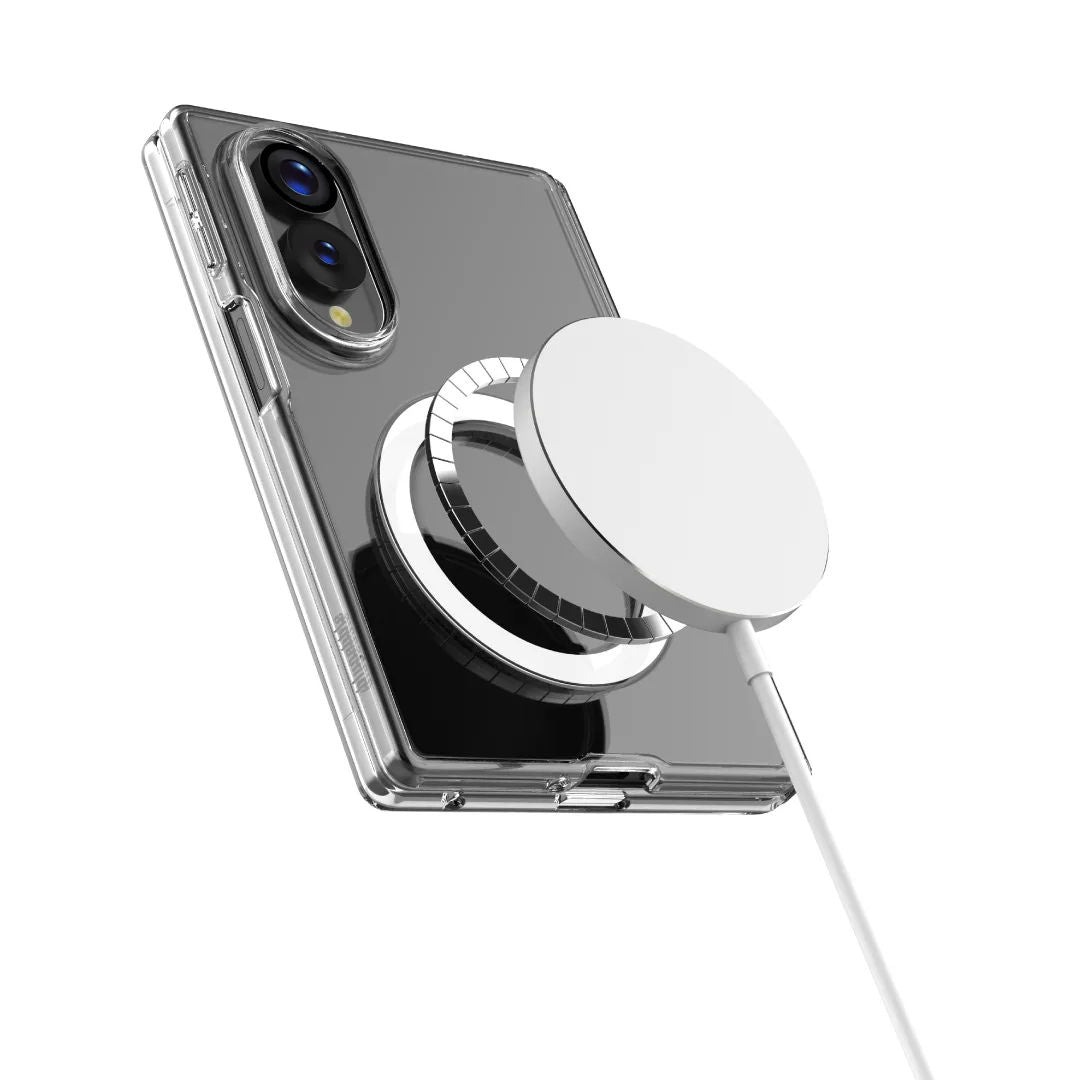 Blupebble Samsung Galaxy Fold 8 Hybrid Mag Case, Clear