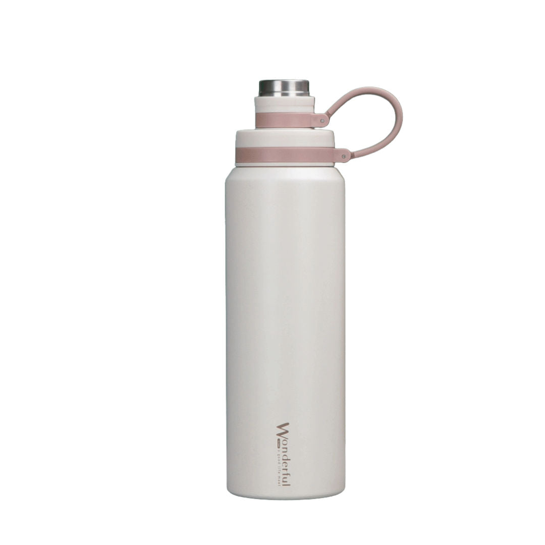 Twisoo Coffee and Water Bottle Stainless Steel, 600ml, SSB-004