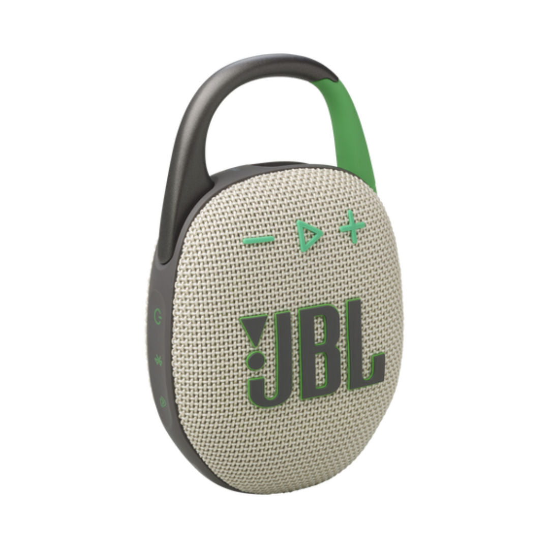 JBL Clip 5 Portable Bluetooth Speaker with Carabiner, Waterproof & Dustproof, 12H Playtime