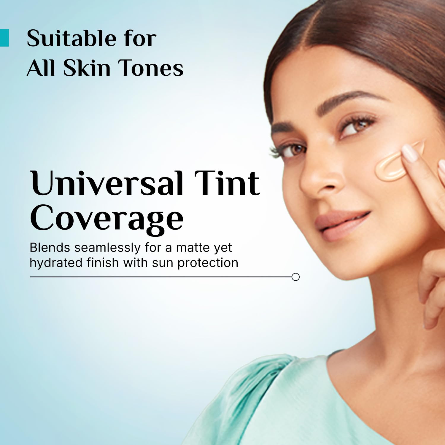 Pilgrim Korean White Lotus Tinted Sunscreen Spf 50 ML