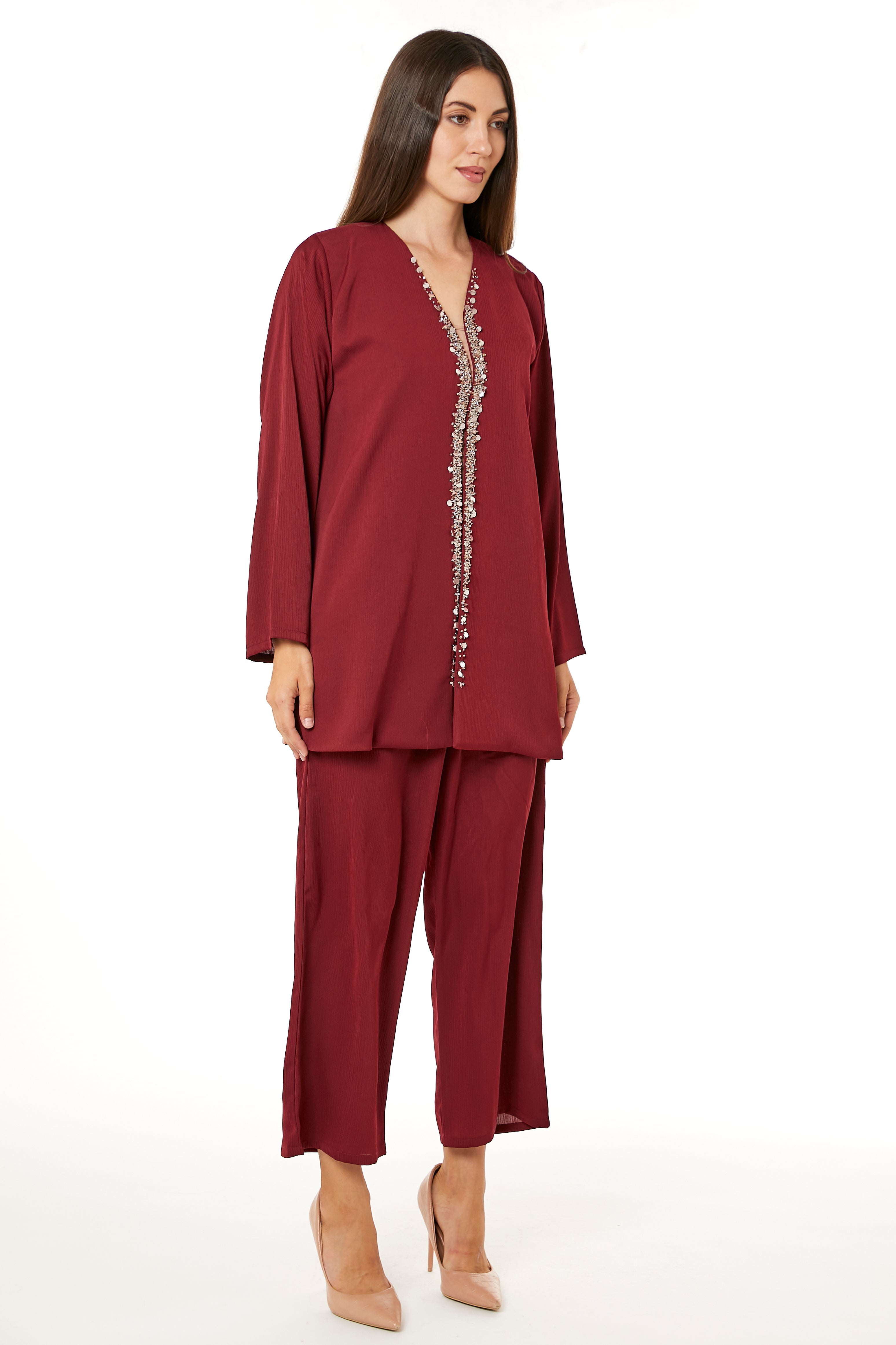 Red Zoom Top and Pants Set